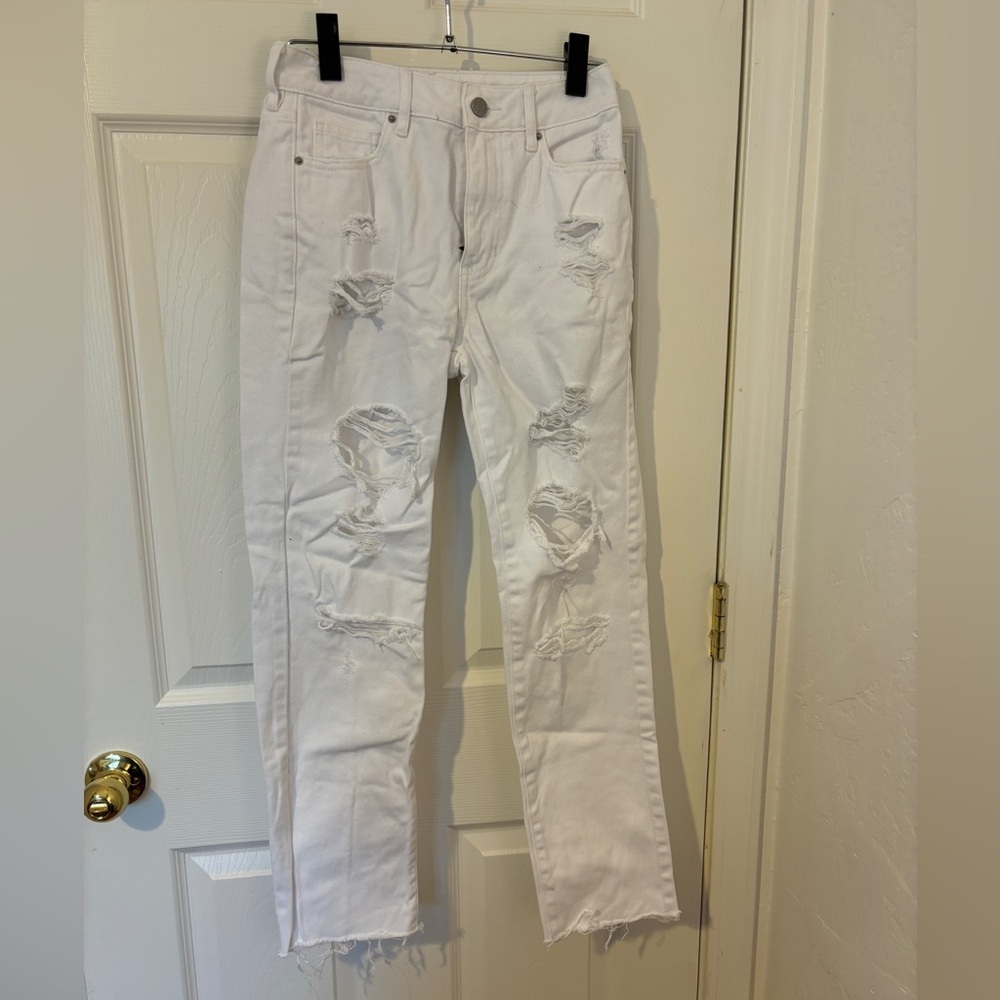 Very Stylish Women’s White‎ Distressed Jeans By Pacsun Size 24